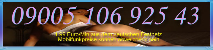 Telefonsex mit Dildos in allen Varationen. 